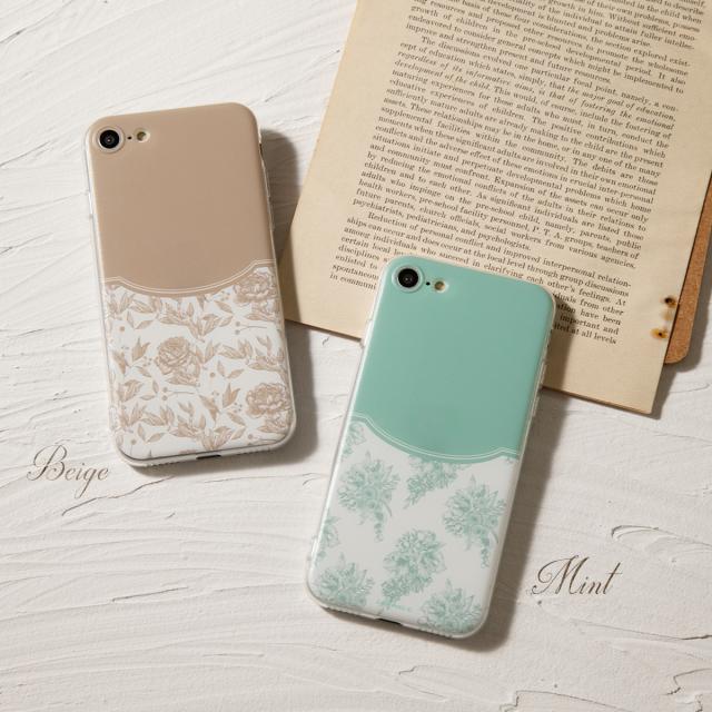 Xperia クラシックフラワー ソフトケース