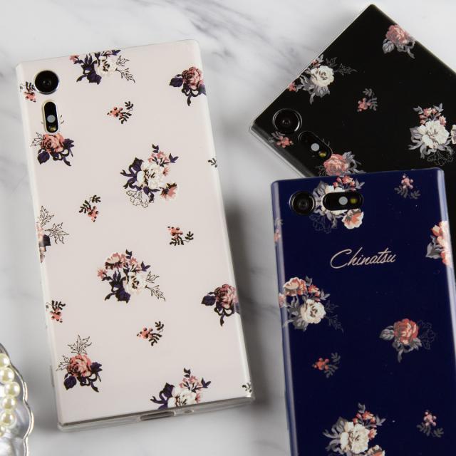 Xperia  バラ 花柄 TPUケース