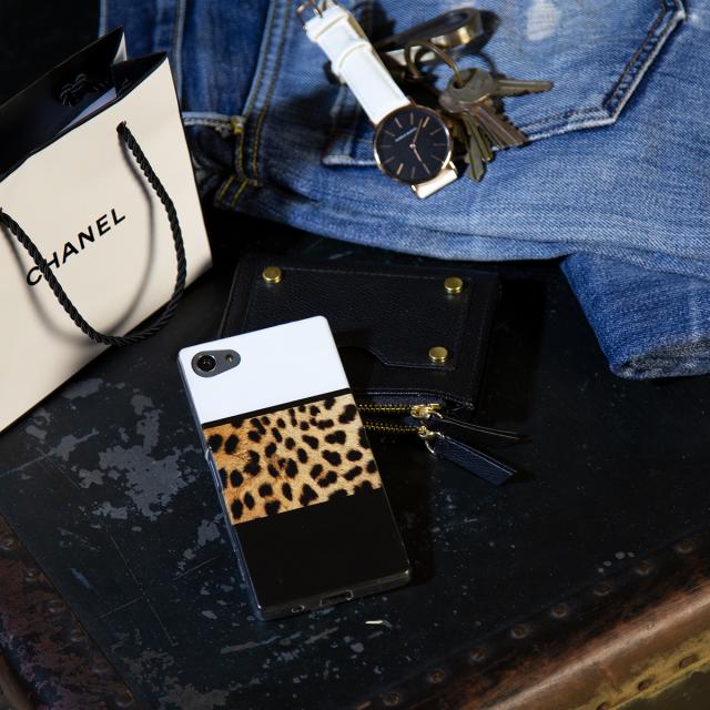 Xperia ヒョウ柄 レオパード TPUケース