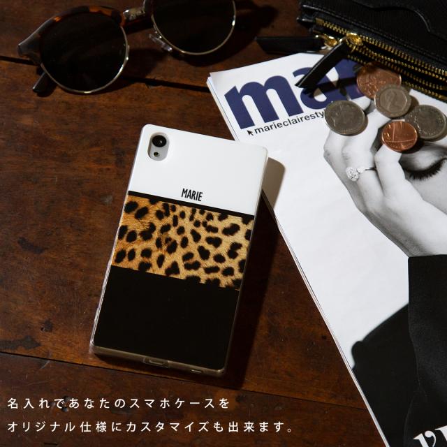 Xperia ヒョウ柄 レオパード TPUケース