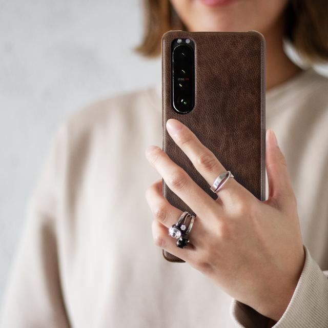 Xperia 1 III SO-51B SOG03 レザーハードケース