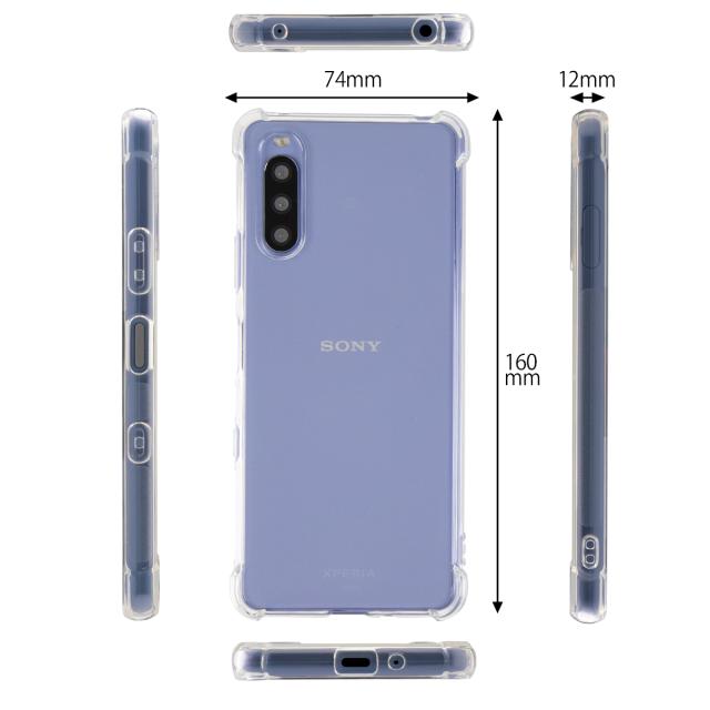 Xperia 10 III SO-52B SOG04 耐衝撃TPUクリアケース