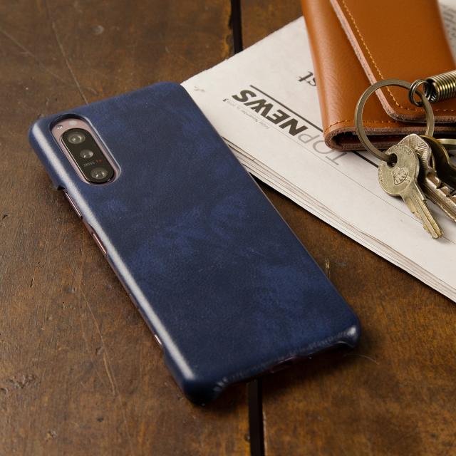 Xperia 5 II SO-52A SOG02 A002SO レザーハードケース