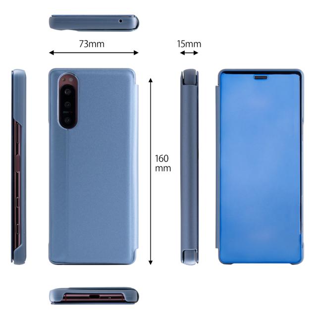 Xperia 5 II SO-52A SOG02 A002SO 半透明手帳型ケース