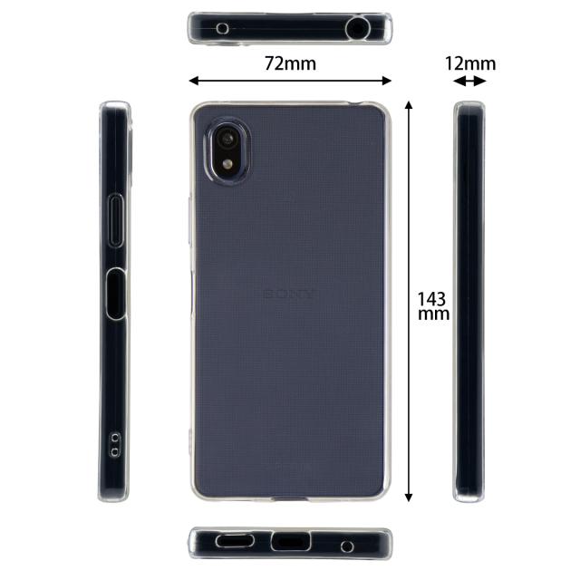 Xperia Ace III SO-53C SOG08 A203SO TPU クリアケース