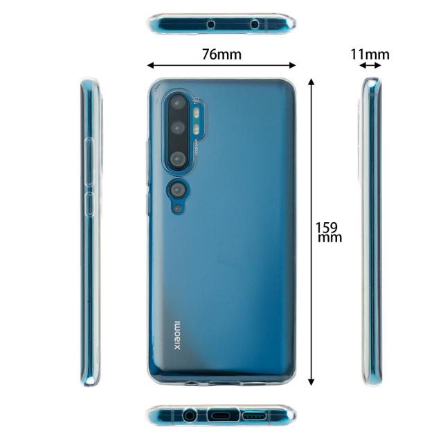 Xiaomi Mi Note 10 TPU クリアケース