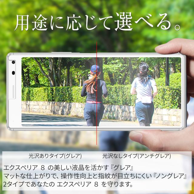 Xperia 8 SOV42 液晶保護フィルム