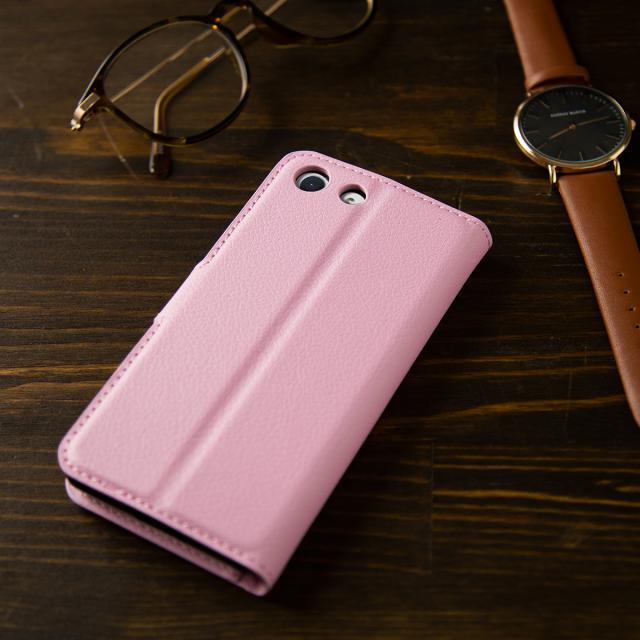 Xperia Ace SO-02L レザー手帳型ケース