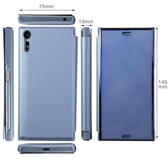 XperiaXZ/XZs SO-01J/SOV34/SO-03J/SOV35  半透明手帳型ケース