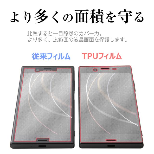 Xperia XZ1 SO-01K SOV36 全面吸着 TPU液晶保護フィルム