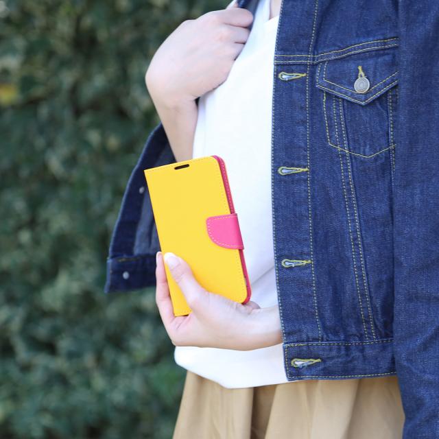 Xperia XZ2 コンビネーションカラー手帳型ケース