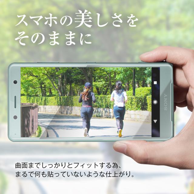 Xperia XZ2 Compact 全面吸着 TPU液晶保護フィルム