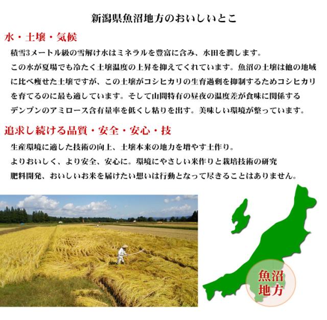 新潟県魚沼産の美味しい秘密