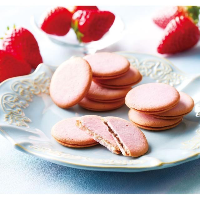 福岡県産あまおう使用 ラングドシャクッキー
