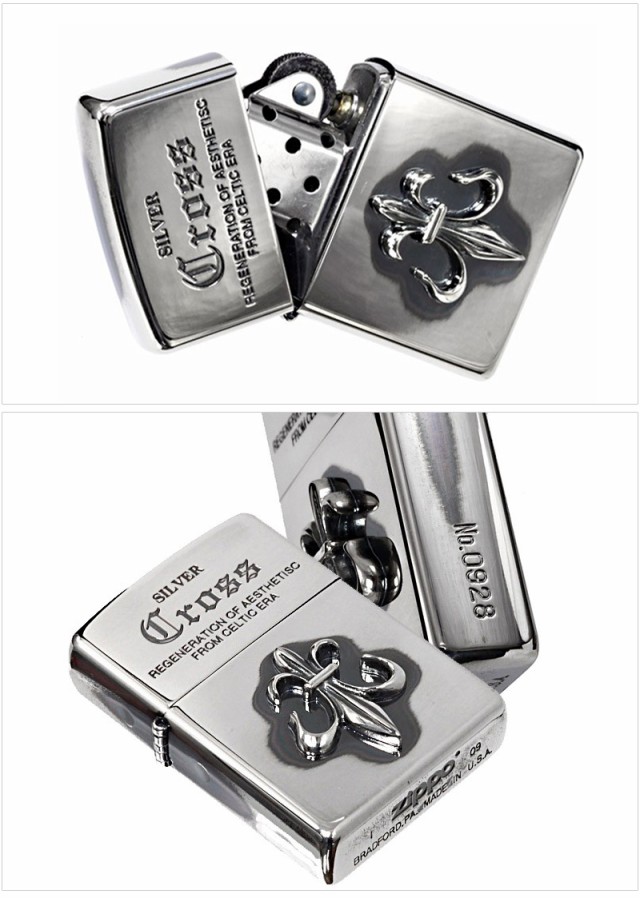 立体Cross　Zippo　立体メタル　クロスジッポー　06年製 H 06