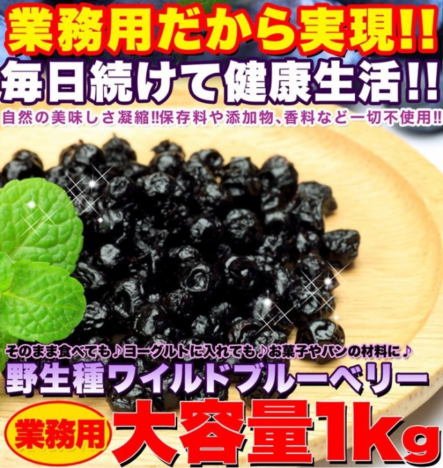 ふるさと納税 野生種 ワイルドブルーベリー大容量 1kg ブルーベリー ドライフルーツ アメリカ産 Seal限定商品 Centrodeladultomayor Com Uy