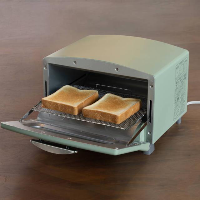 アラジン　グラファイトトースター　オーブントースター　2枚焼き　グリーン グラファイトトースター 2枚焼き | 電気調理 | アラジン