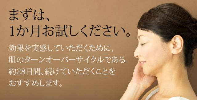 まずは、1か月お試しください。