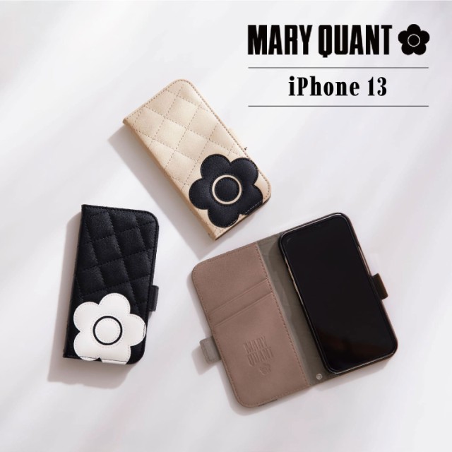 MARY QUANT マリークヮント iPhone 13 ケース スマホ 携帯 手帳型