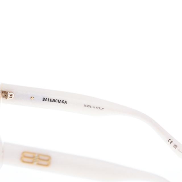 国内正規品 バレンシアガ サングラス BB0237SA 004 ホワイト アジアンフィット レディース BALENCIAGA