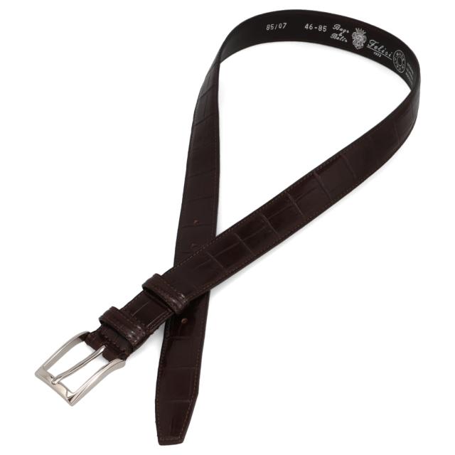 フェリージ Felisi ベルト レザーベルト メンズ 本革 85/07/SA ブラック ダーク ブラウン 黒 85-07-SA