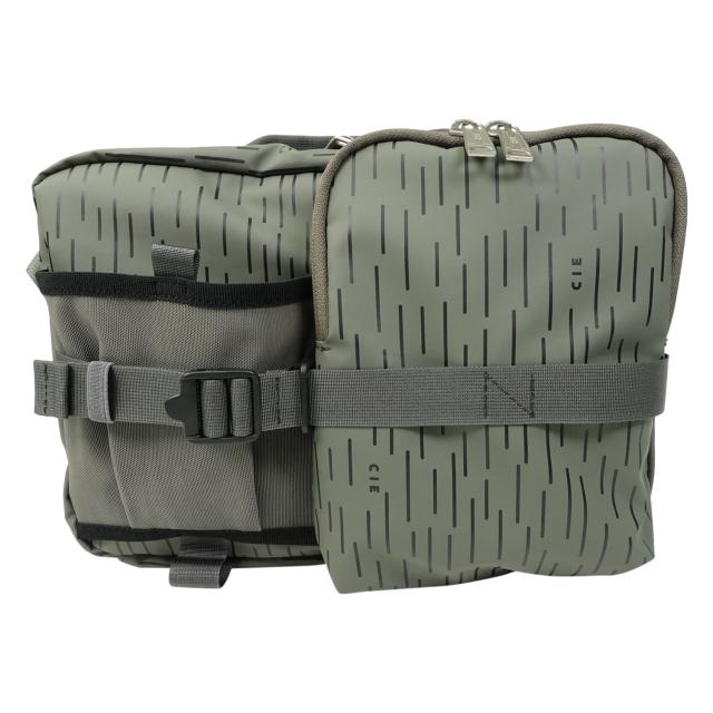 CIE シー バッグ ショルダーバッグ メンズ レディース 4.5L 軽量 斜めがけ 防水 撥水 日本製 GRID3 グリーン 032068RC