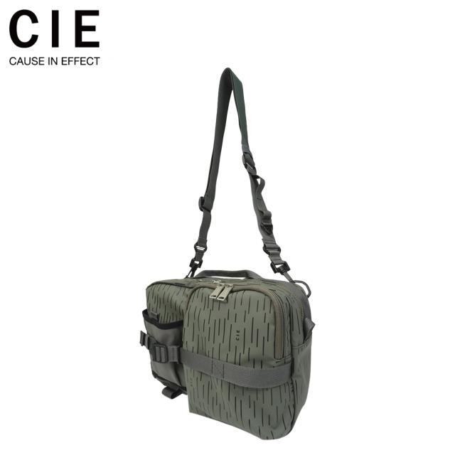 CIE シー バッグ ショルダーバッグ メンズ レディース 4.5L 軽量 斜めがけ 防水 撥水 日本製 GRID3 グリーン 032068RC