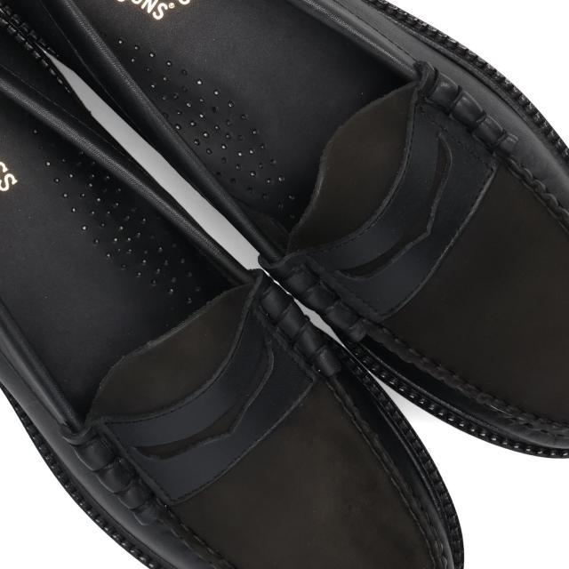 G.H.BASS ジーエイチバス ローファー  ウィージャンズ 90 ラーソン ペニー メンズ ブラック BA11581-000