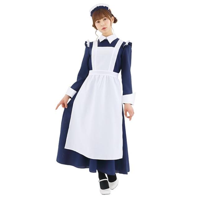 残りわずか 在庫限り超価格 クラシカル ロイヤルメイド メイド服 ロング丈 ワンピースタイプ コスプレ コスチューム 衣装 仮装 変装 おしゃれ かわいい 絶対的存在へ 手放せない極上 Speufpel Com