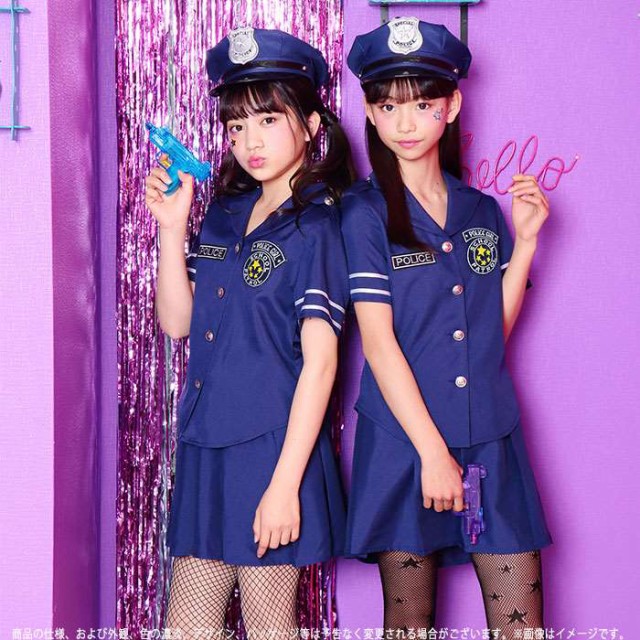 HW COSCHU！ スターポリス コスチューム ハロウィン コスプレ 衣装 仮装 変装 ポリス 婦警 POLICE ジュニアサイズ女の子の通販はau  PAY マーケット - ドレスマ | au PAY マーケット－通販サイト