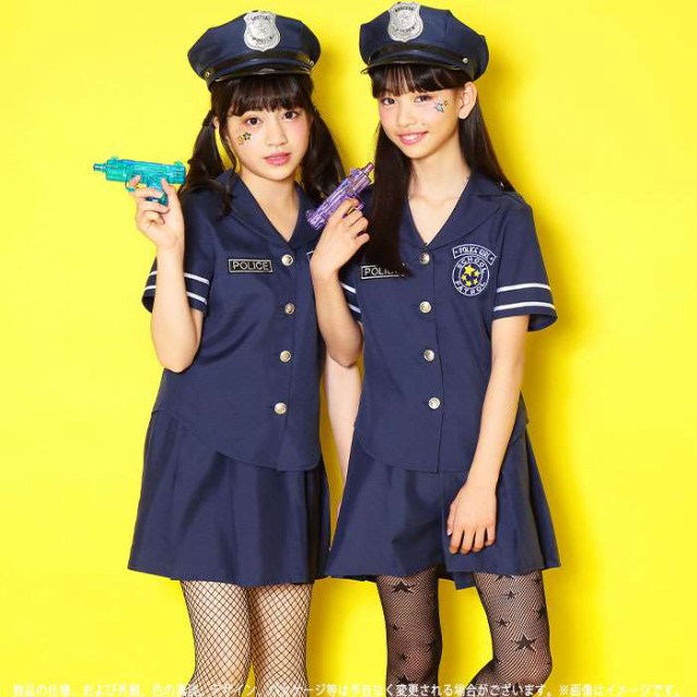 HW COSCHU！ スターポリス コスチューム ハロウィン コスプレ 衣装 仮装 変装 ポリス 婦警 POLICE ジュニアサイズ女の子の通販はau  PAY マーケット - やるCAN | au PAY マーケット－通販サイト