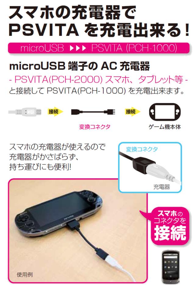 PlayStationVita充電コードメモリースティック付き PlayStationVita充電コードメモリースティック付き （PS Vita 高