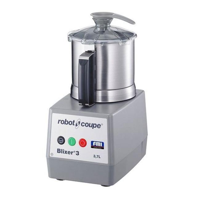 北海道・沖縄・離島配送不可 代引不可 ブリクサー 3.7L 100V コンパクト １スピード高速 ミキサー 滑らかなペースト状を実現 介護食 病院 福祉施設 業務用 調理器具 ロボ・クープ BLIXER-3D