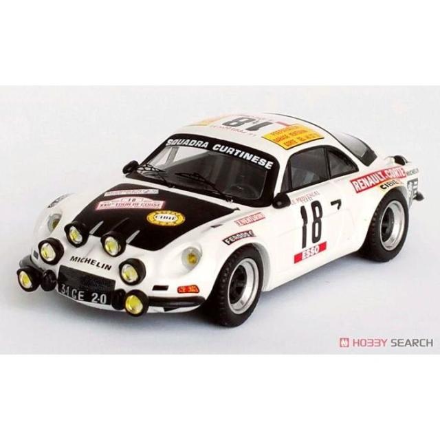 Trofeu 1/43 アルピーヌ ルノー A110 1978年ツール・ド・コルス ＃18