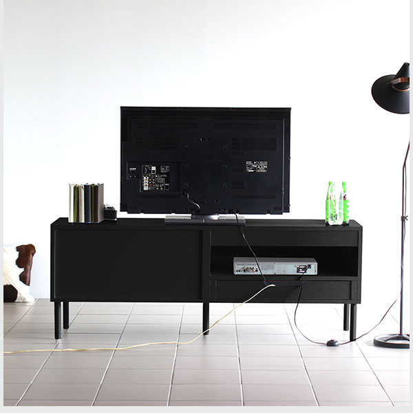 大特価好評 テレビ台 完成品 160cm サイドボード ローボード テレビボード リビング収納 脚付き 扉付き 鏡面 黒 扉 black 160LTVの通販はau PAY マーケット - atomインテリア|商品ロットナンバー:395290560 最新作通販