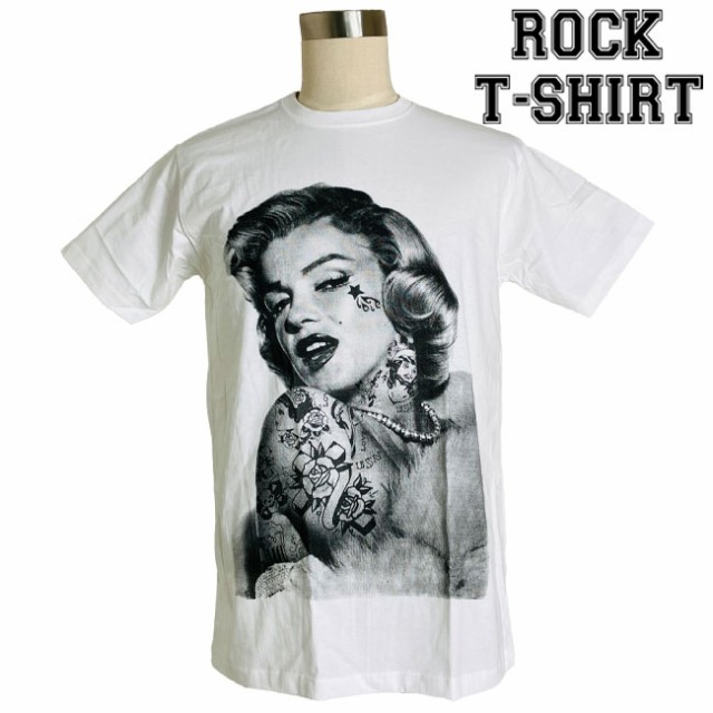 Marilyn Monroe グラフィック Tシャツ マリリン モンロー タトゥーマリリン ロックTシャツ バンドTシャツ メンズ レディース ロックT  バの通販はau PAY マーケット - T-LINK au PAY マーケット店 | au PAY マーケット－通販サイト