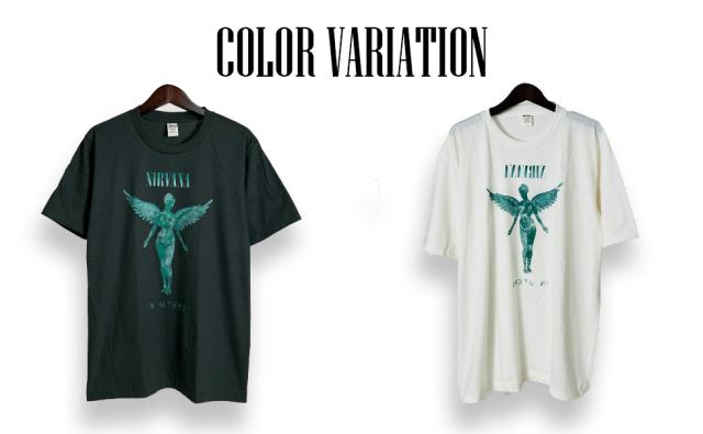 ヴィンテージ風 Nirvana Tシャツ ニルヴァーナ ニルバーナ In