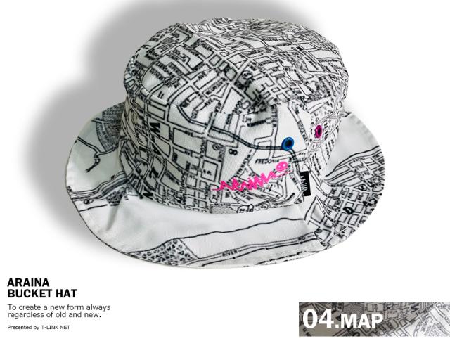 ARAINA  総柄バケットハット 15パターン