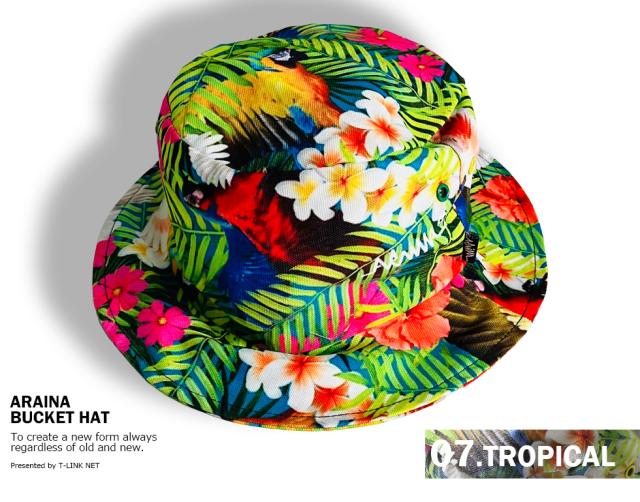 ARAINA  総柄バケットハット 15パターン