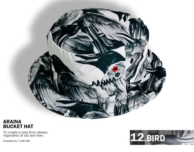 ARAINA  総柄バケットハット 15パターン