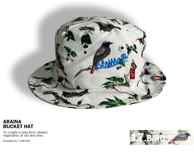ARAINA  総柄バケットハット 15パターン