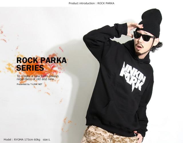 ロックパーカー Linkinpark 定番デカロゴ リンキン 激安 超特価 パーク バンドtシャツ ロックファッション メンズ フード付 レデ