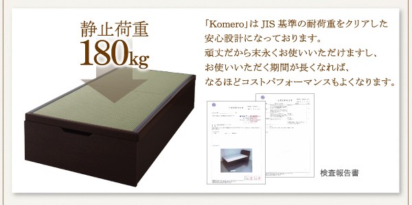 全国無料人気 組立設置 美草・日本製_大容量畳跳ね上げベッド_ Komero コメロ_ラージ・セミダブルサイズ セミダブルベッド セミダブルベット マットレの通販はau PAY マーケット - e-バザール|商品ロットナ 通販超歓迎