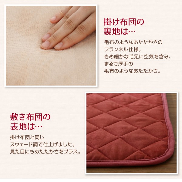 全品5倍 お部屋を広く使える 正方形 (80×80cm) 天板対応の通販はau PAY マーケット - e-バザール|商品ロットナンバ スウェード調パッチワーク省スペースこたつ布団 icoi イコイ 掛布団 & 敷布団2点セット 新品お買い得