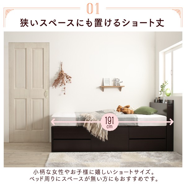 新作通販═ Loppis セミシングルベッド ベット の通販はau PAY マーケット - e-バザール|商品ロット ロッピス 薄型スタンダードポケットコイルマットレス付き ヘッドレス セミシングルサイズ ショート丈 NEW定番
