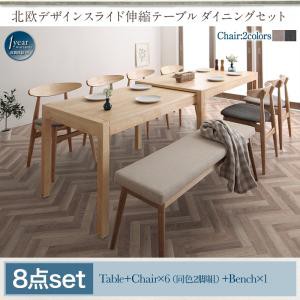 豊富な特価 北欧デザイン スライド伸縮テーブル ダイニングセット SORA ソラ 9点セット(テーブル+チェア8脚) W135-235 ダイニングテーブルセット 天の通販はau PAY マーケット - e-バザール|商品ロットナンバ 日本製新品