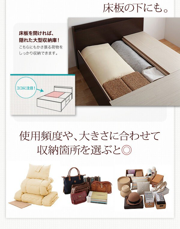 定番本物保証 組立設置付 布団が収納できる チェストベッド Fu-ton ふーとん 薄型プレミアムボンネルコイルマットレス付き ダブルサイズ ダブルベッド の通販はau PAY マーケット - e-バザール|商品ロット 新品本物保証