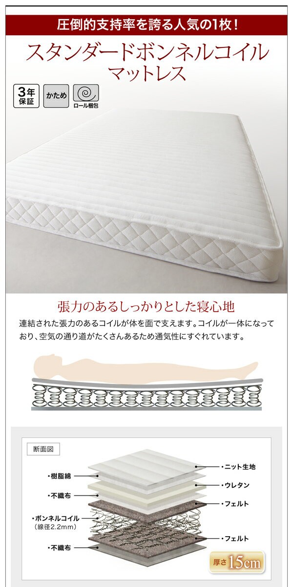 日本製安い 棚付き コンセント付き 収納ベッド 収納付き 大型ベッド モダンデザイン Deric デリック マルチラススーパースプリングマットレス付き WKの通販はau PAY マーケット - e-バザール|商品ロットナ 好評新品