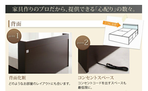 ポケットコ㊈ お客様組立 エルネスティ 薄型抗菌国産ポケットコイルマットレス付き 床板 B(S)+A(の通販はau PAY マーケット - e-バザール|商品ロットナン 連結 分割 棚付き コンセント付き 収納ベッド Ernesti 』ポケットコ