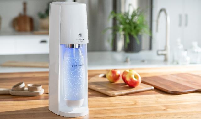 sodastream Eテラ SodaStream E-Terra Sparkling Water Maker -White 1012911010